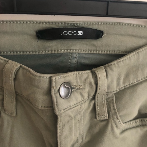 Joe’s Jeans Mid Rise Leggings- light hunter green - Picture 4 of 4